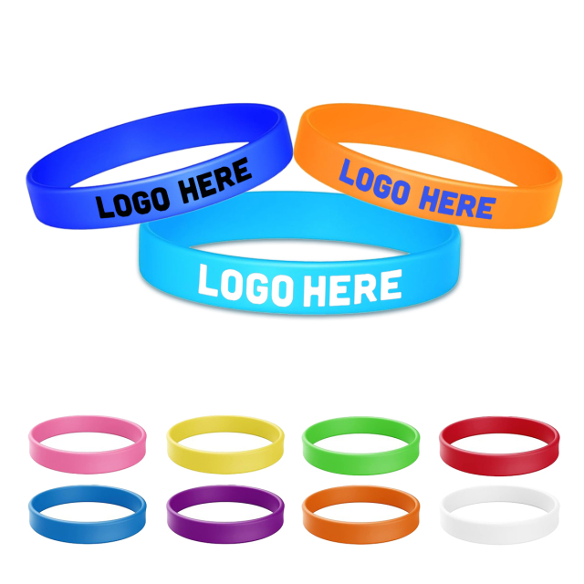 Solid Color Silicone Bracelet