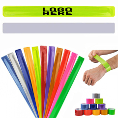 PVC Reflective Safety Slap Bands