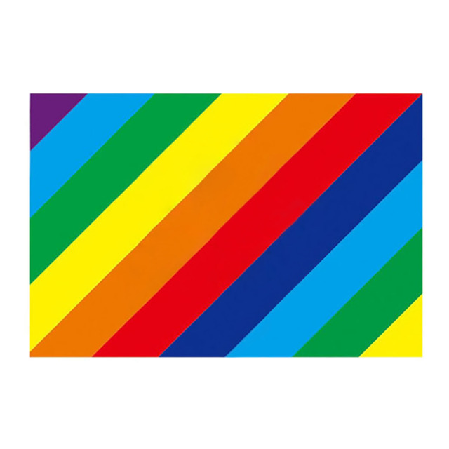 New Pride Rainbow Hand Stick Flags