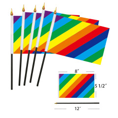 LGBT Handheld Stick Flag
