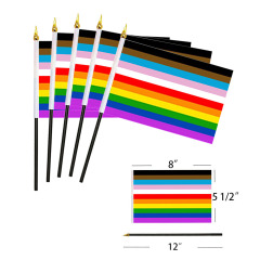 Mini Handheld Inclusive Flags