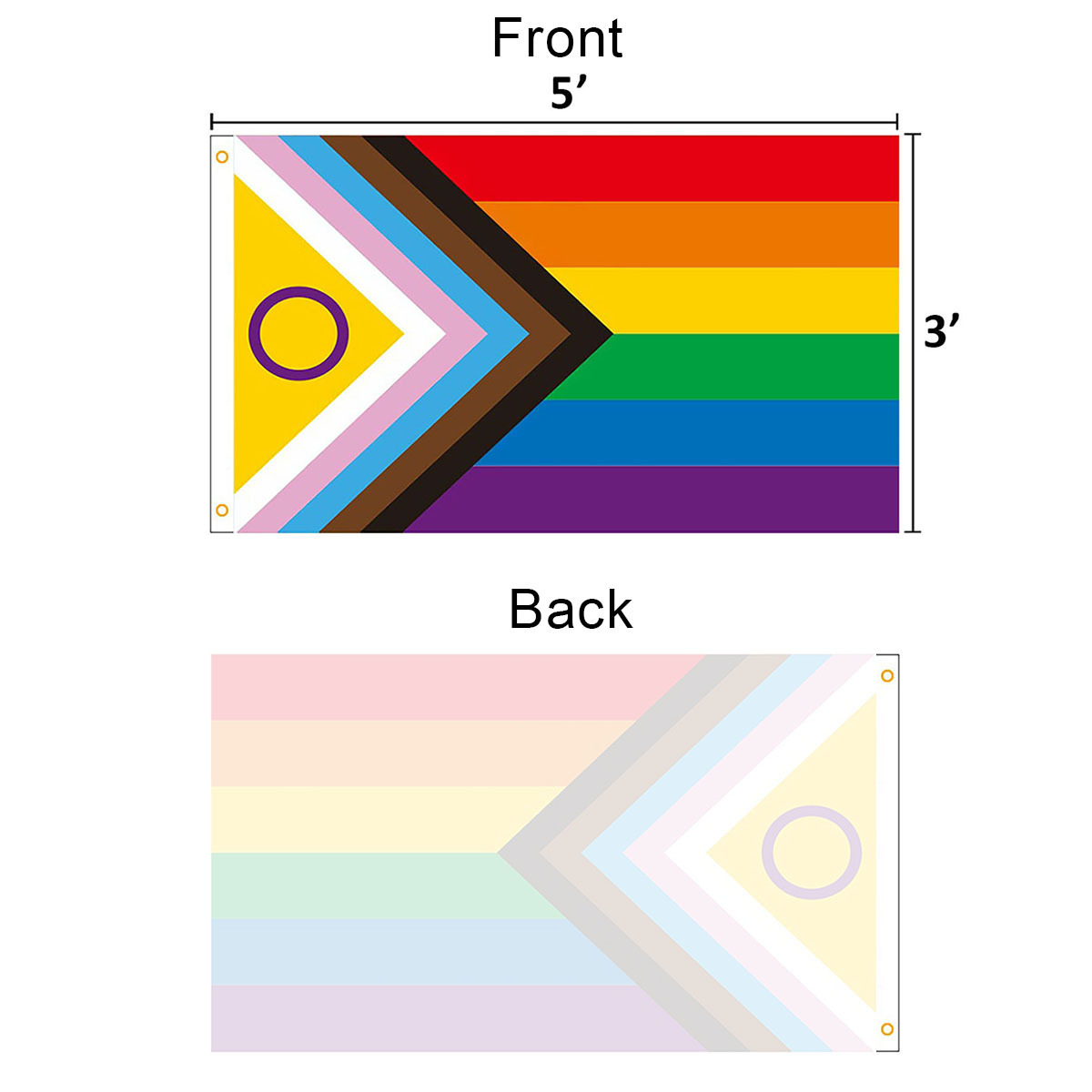 3' x 5' New Progress Flags