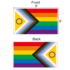 Double-Sided New Progressive Flags