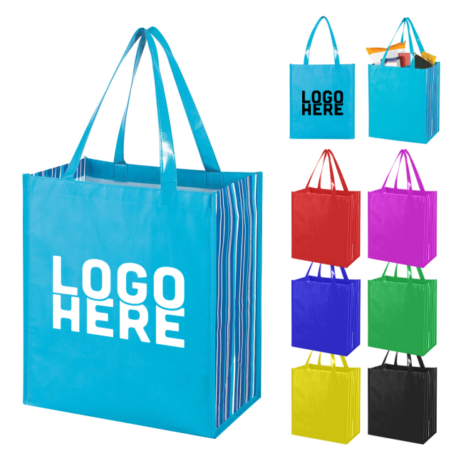 Laminated Grocery Tote Bag