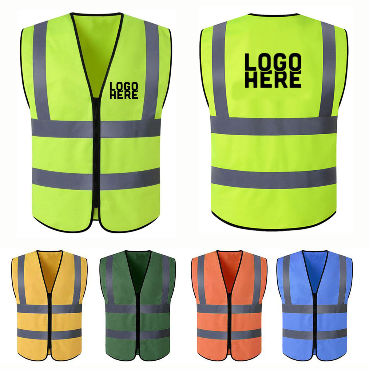 Reflective Safety Worker Vests