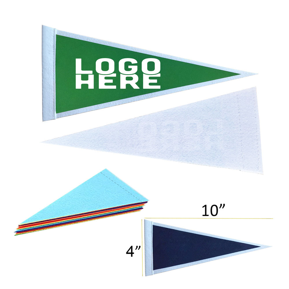 4" x 10“ Single-sided Felt Pennant