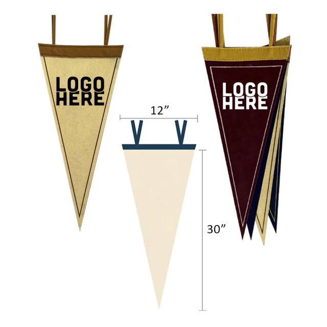 12" x 30" Felt Wall Decor Pennant