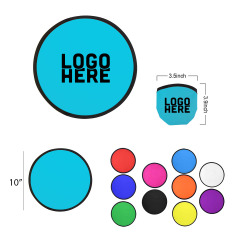 10" Collapsible Flying Disc w/ Storage Pouch