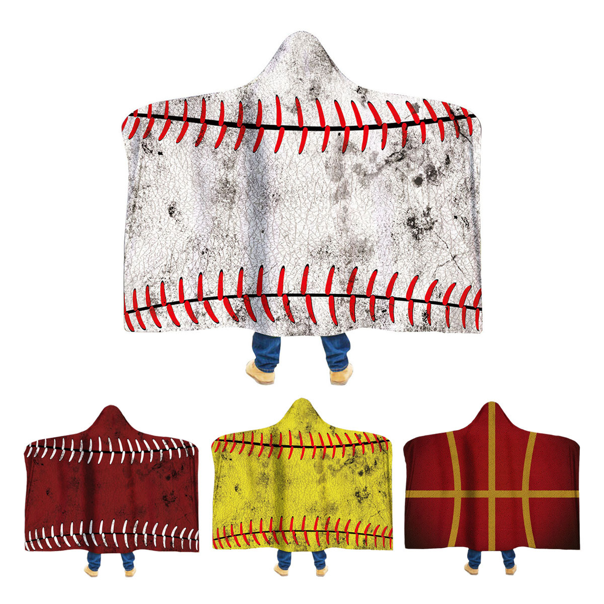 Wearable Hooded Blanket