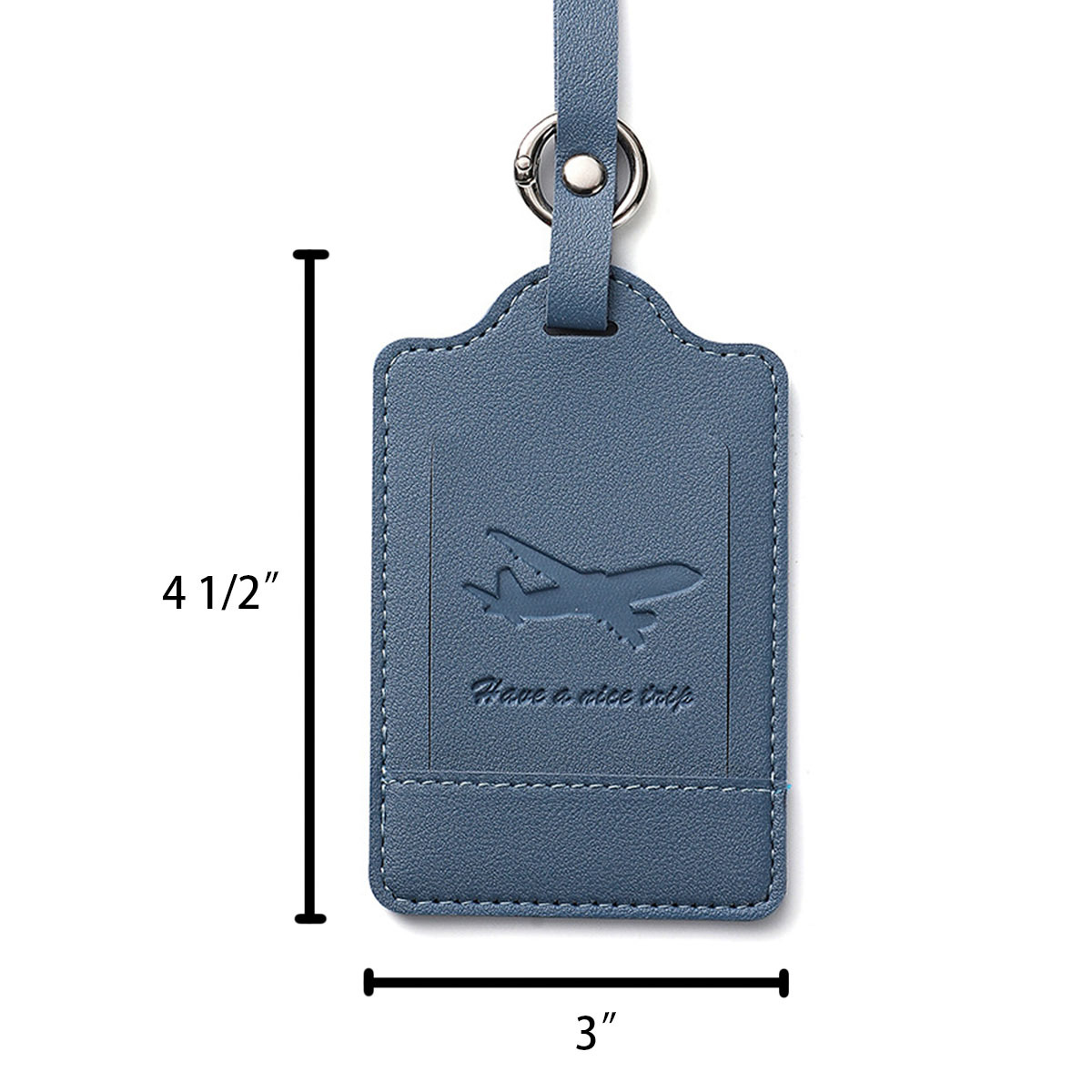 Leather Luggage Tag