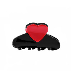 Heart Claw Hair Clip