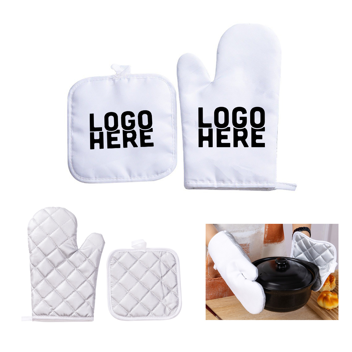 Oven Mitts and Pot Holders Sets