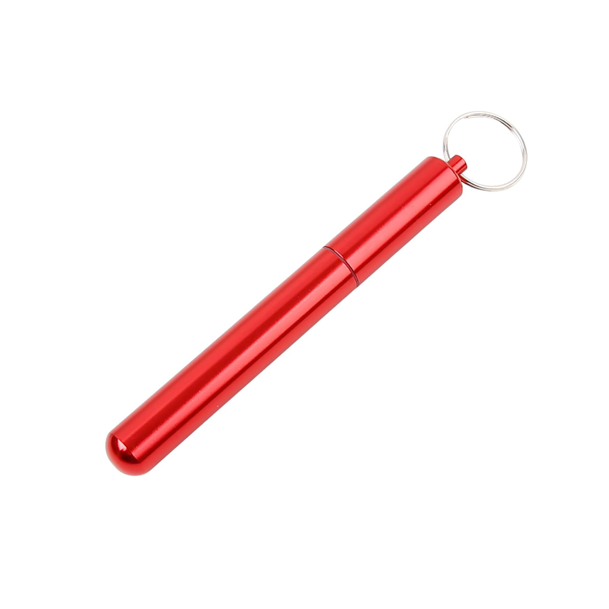 Aluminum Toothpick Holder Keychain