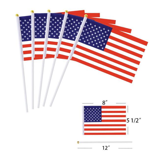 American Small Handheld Flags