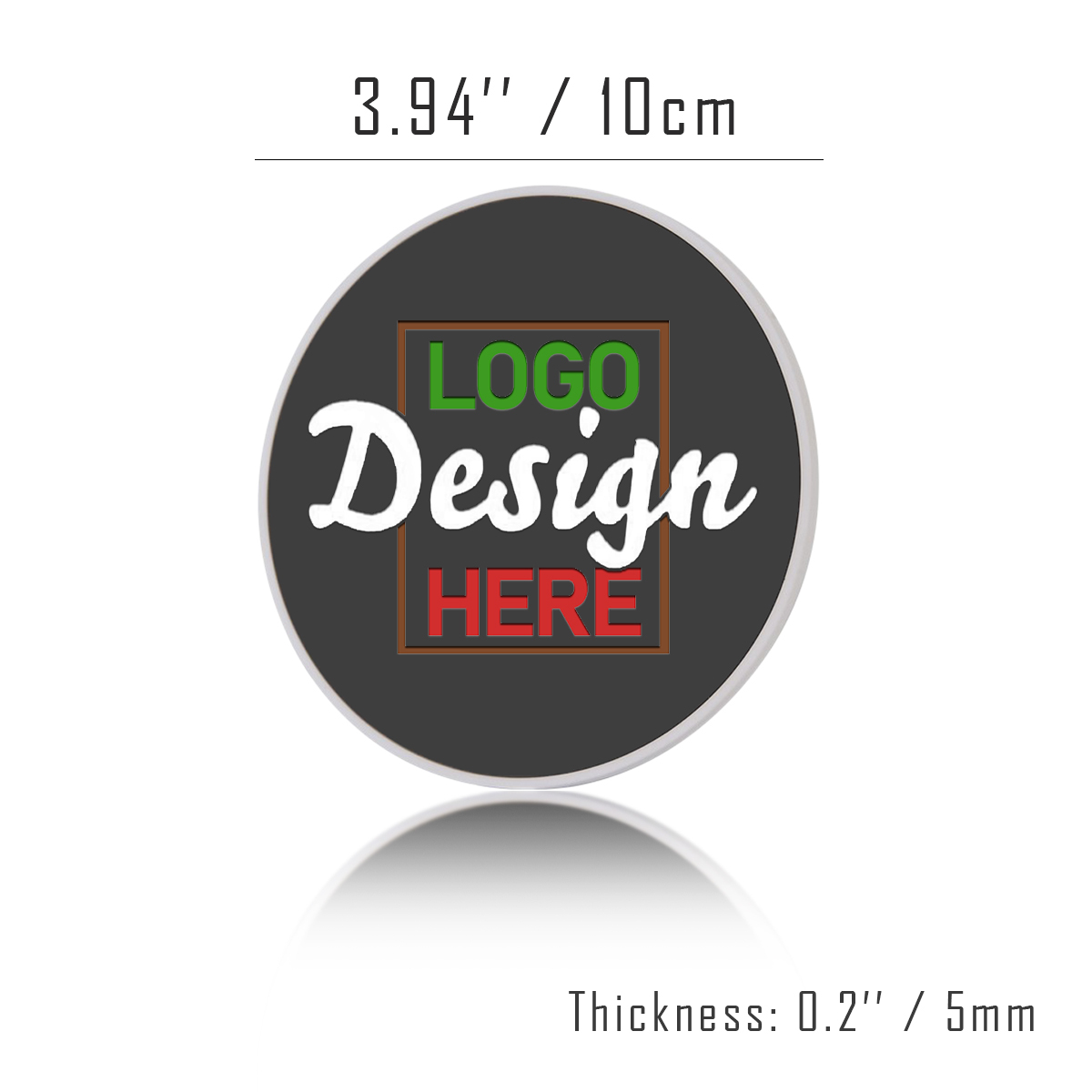 Custom Soft PVC Coasters