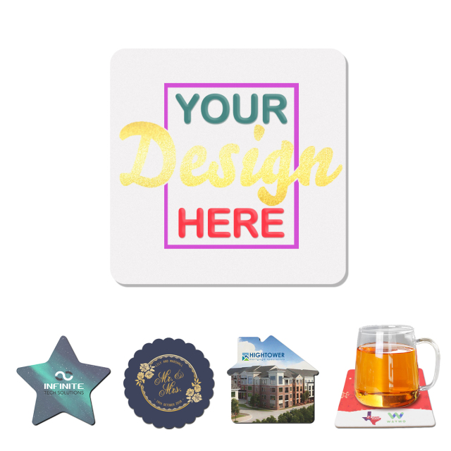 Custom Pulpboard Coaster
