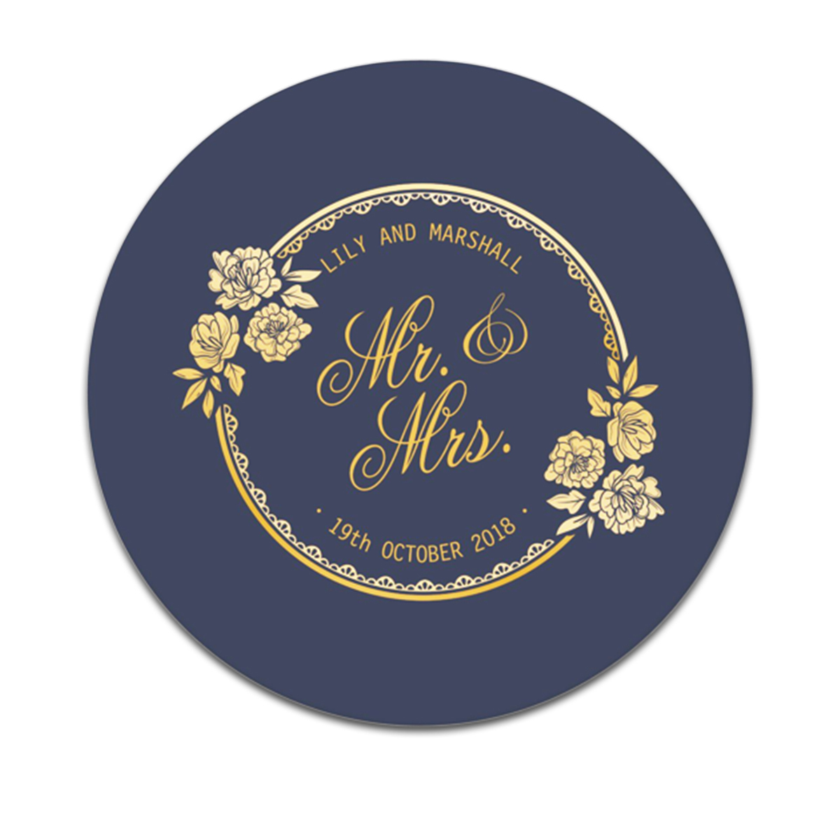 Custom Pulpboard Coaster