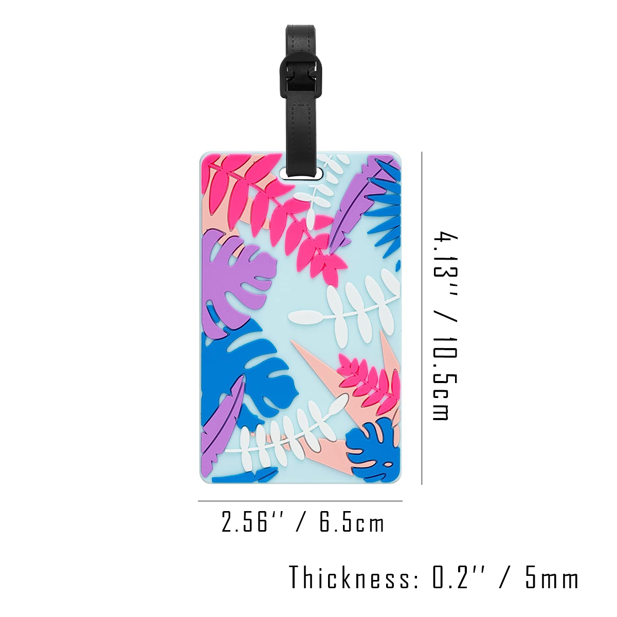 Custom Soft PVC Luggage Tags