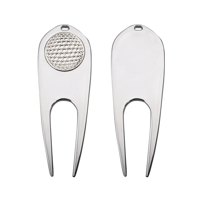 Golf Divot Repair Tool with Ball Marker