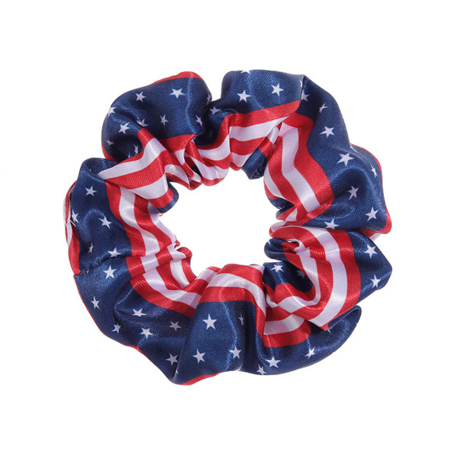 American Flag Hair Scrunchies