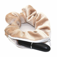Velvet Pocket Scrunchies