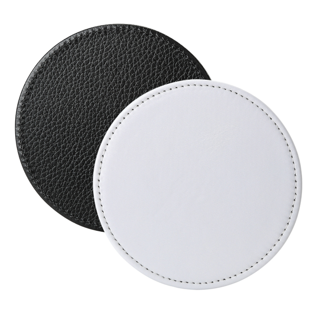 Sublimation PU Leather Coaster