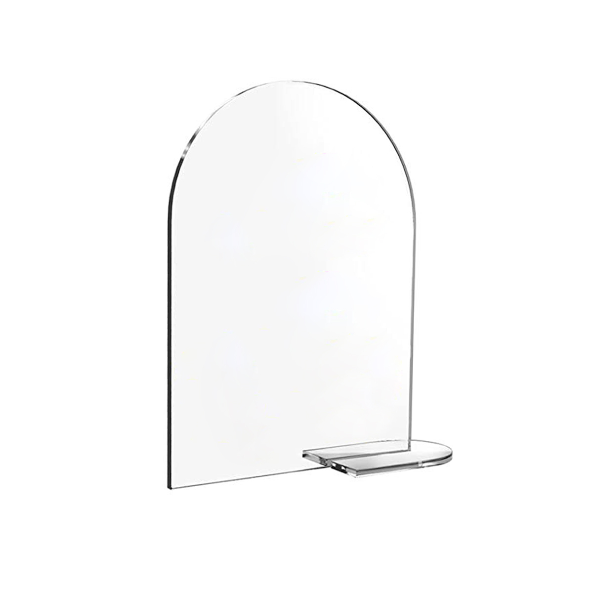 Clear Arch Acrylic Table Sign