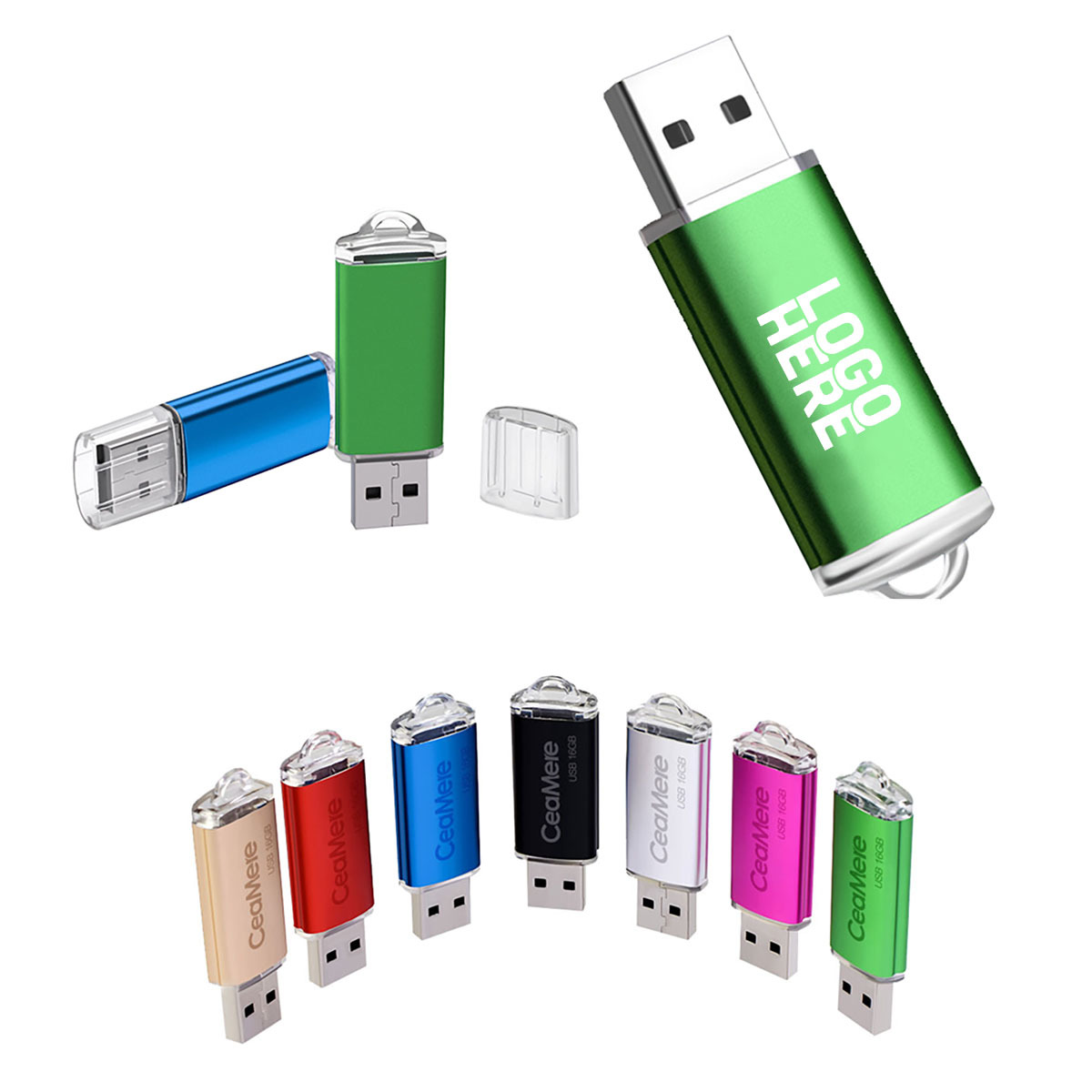 128GB Bulk Thumb Drives