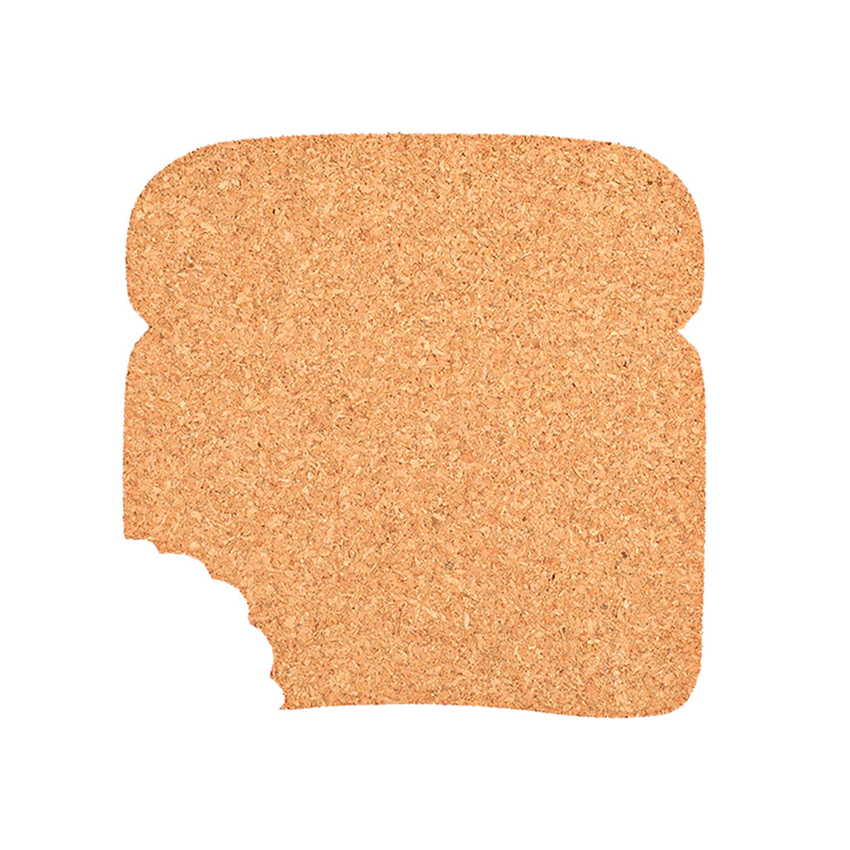 Toast Shape Cork Coasters