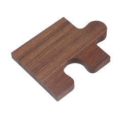 Walnut Wood Puzzle Piece Coasters