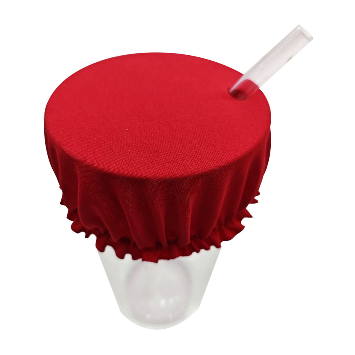 Drink Cover With Straw Hole