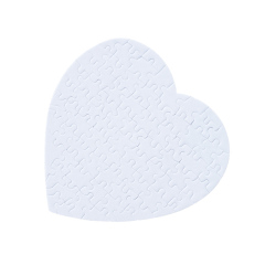 Custom Heart Shaped Jigsaw Puzzle