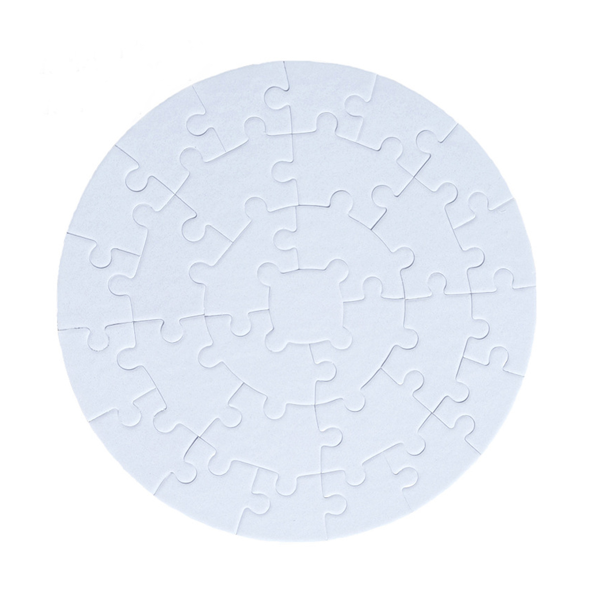 Round Jigsaw Puzzle with 29 Pieces