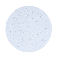 Round Jigsaw Puzzle with 29 Pieces