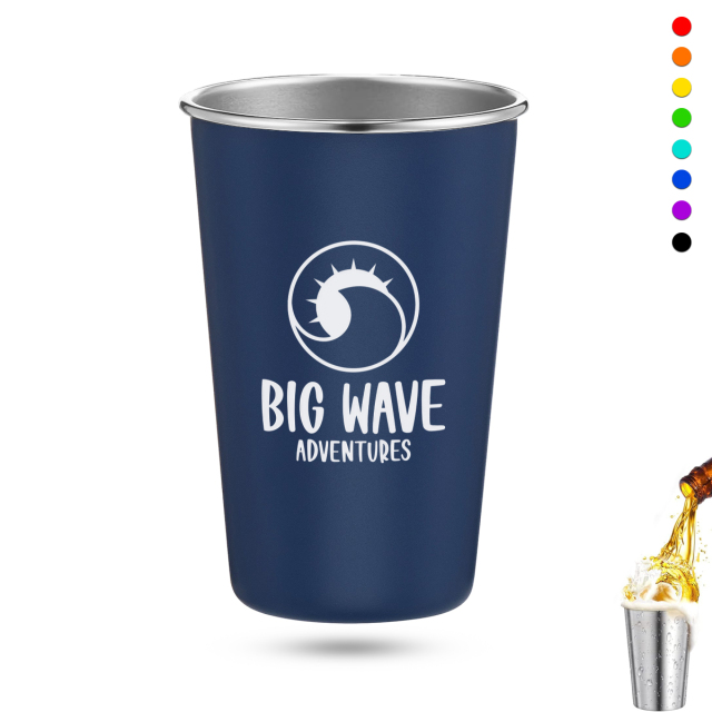 Custom Stainless Steel Pint Glass