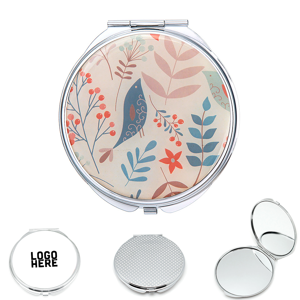 Full Color Round Makeup Mirror