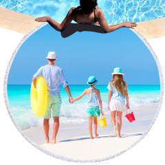 Round Beach Towel Shawl