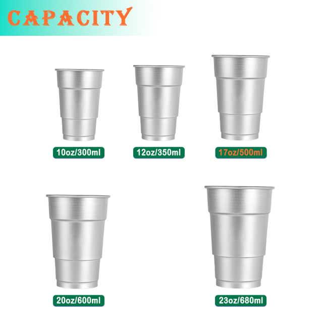 Recycled Aluminum Cup