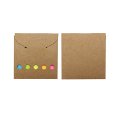 Compact Neon Color Sticky Note and Flag