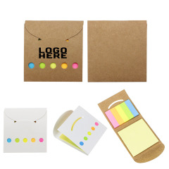 Compact Neon Color Sticky Note and Flag
