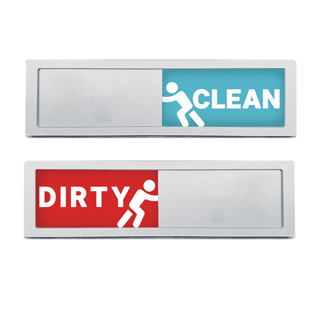 Custom Dishwasher Magnet Clean Dirty Sign
