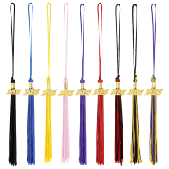 Graduation Cap Tassels With Gold 2025 Charm