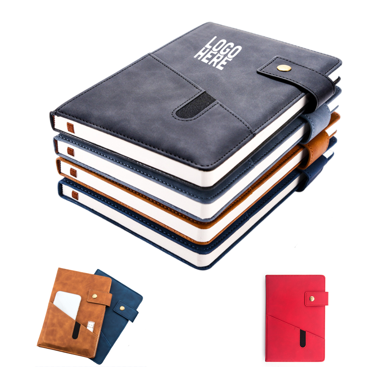 Notebook with Pocket