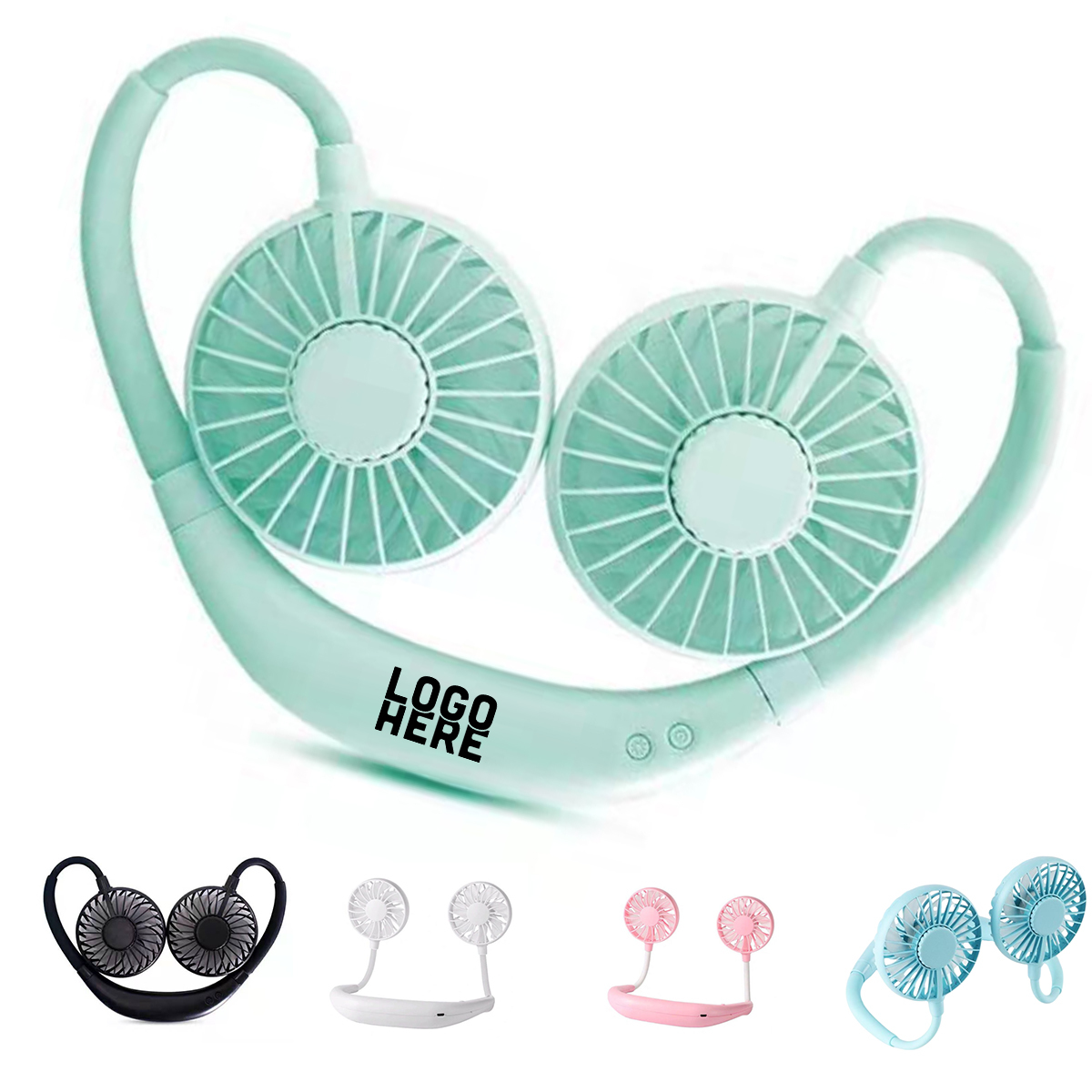 Dual Breeze Neck Fan
