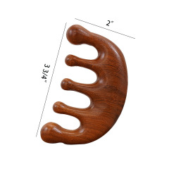 Wooden Scalp Comb