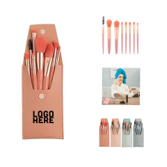 8pcs Travel Makeup Brush Set