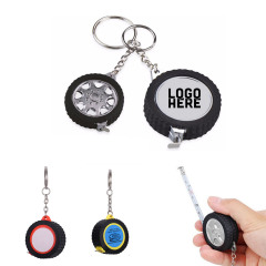 Tyre Tape Measure Keychain
