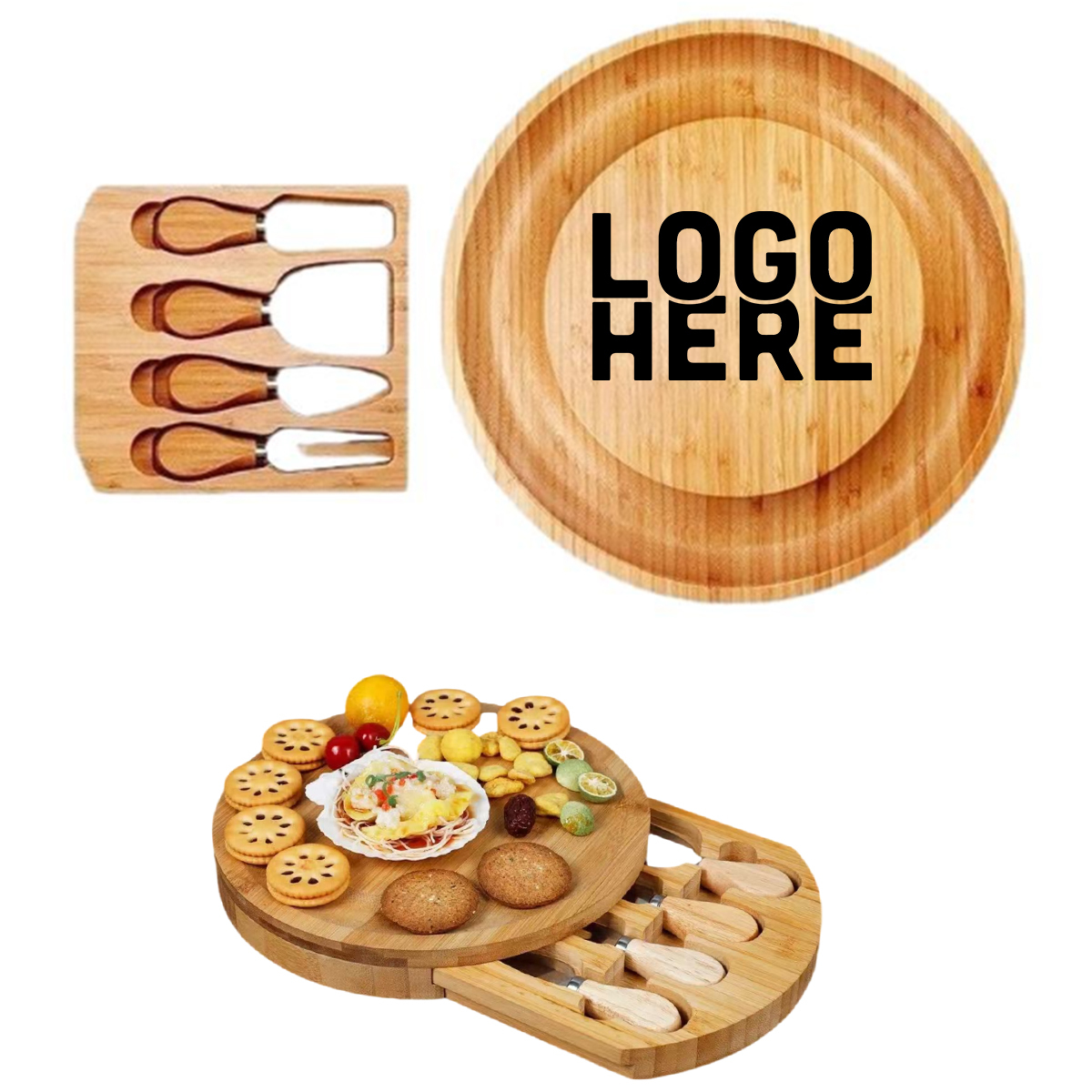 Cheese Board Set with Knives