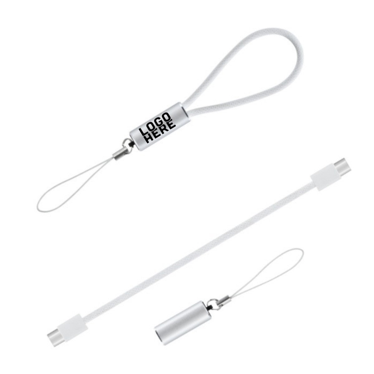 Detachable Charging Cable Keychain