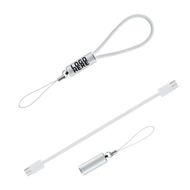 Detachable Charging Cable Keychain